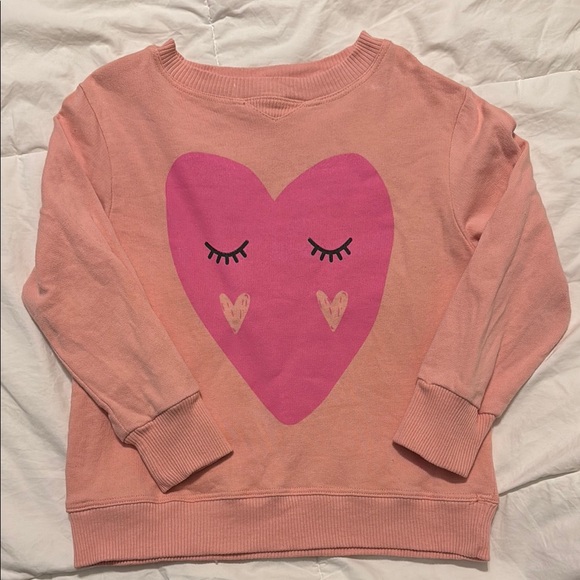 Wild Mae Design Other - Valentine’s Day Pink Heart Graphic Sweatshirt